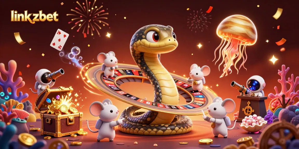 Experience thrilling gameplay with link zbet, featuring a cosmic casino scene filled with vibrant characters and rich details.
