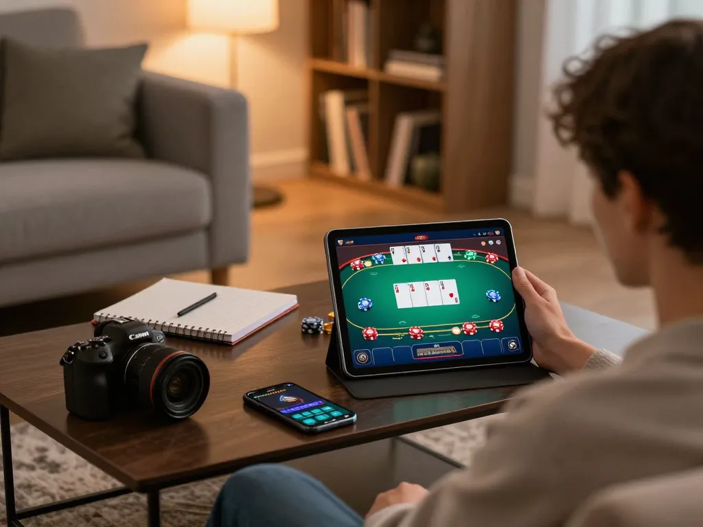TT88 online casino gaming scene showcasing engagement, strategy, and a cozy atmosphere.