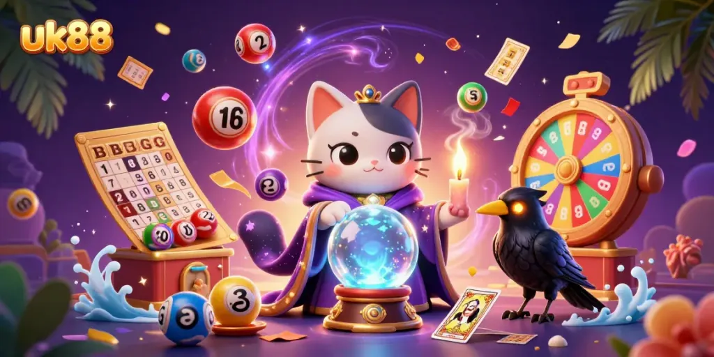 Experience thrilling moments at uk88 with vibrant lottery elements and mystical characters.