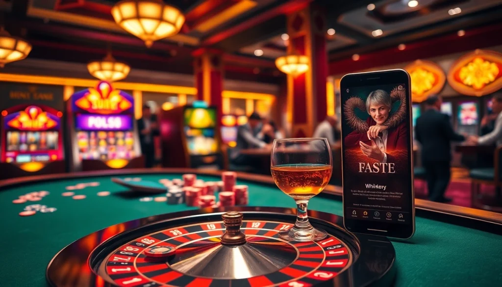 Exciting casino night at nhà cái s8 with roulette and poker action.
