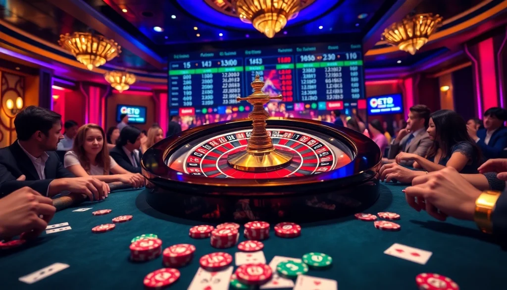 Experience thrilling gameplay at https://bet88.talk/ with vibrant roulette and poker action.