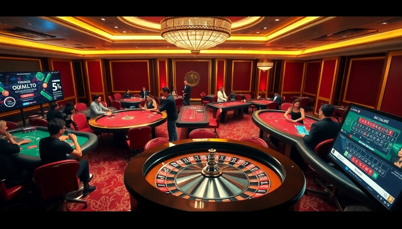 Experience thrilling gameplay at 9PH Casino with vibrant tables and live action.