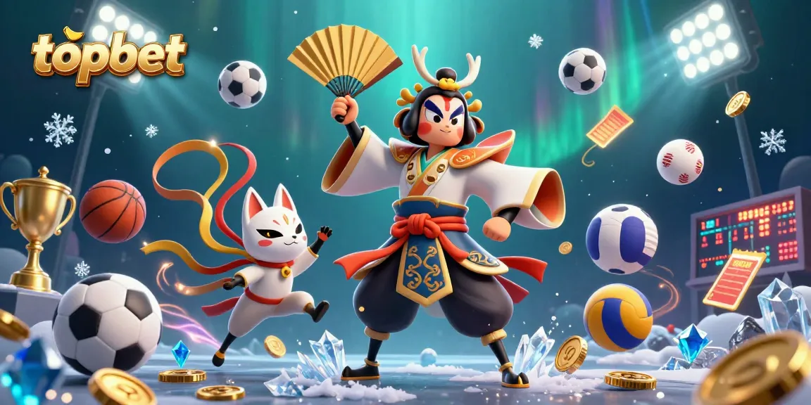 Engage with topbet's dynamic sports betting experience featuring vibrant characters and exciting game elements.
