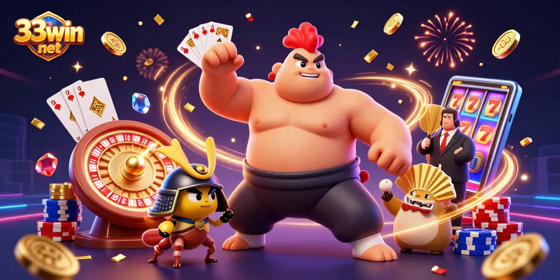 Experience thrilling gaming action at 33win net with powerful characters and dynamic casino elements.