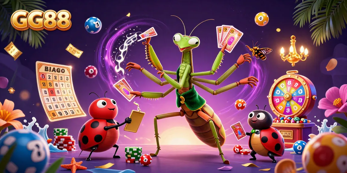 Experience thrilling gameplay at GG88 with vibrant digital casino elements and characters